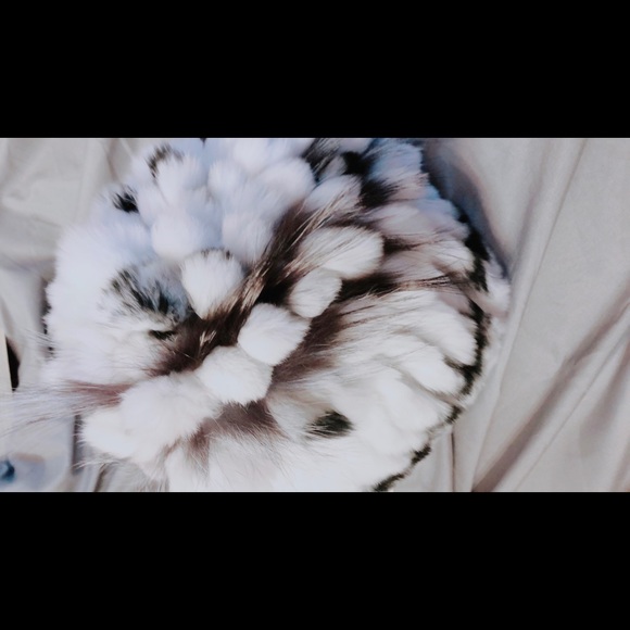 Real Rabbit fur hat - Picture 2 of 4